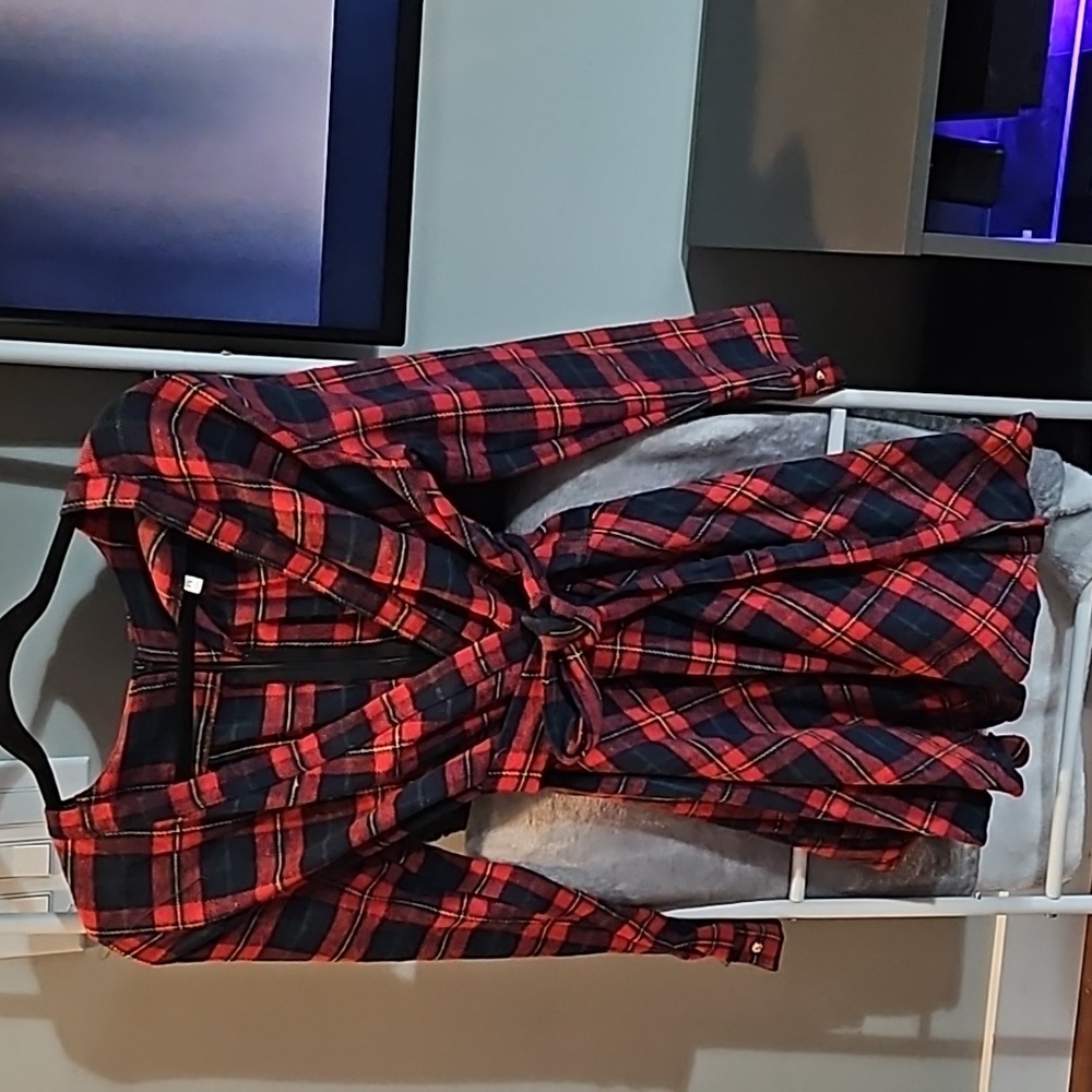Plaid Red Dress